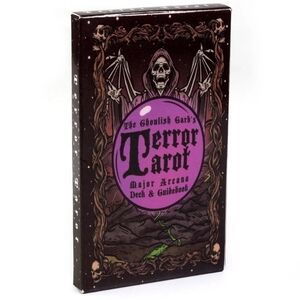 NEW The Ghoulish Garb’s Terror Tarot Deck 22 Card Major Arcana